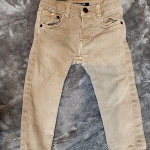 Zara Kids Light Beige Slim Jeans